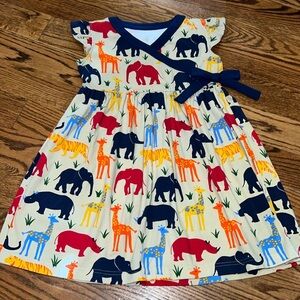 Kelly's Kids Girls Animals dress size 8-10 NEW!